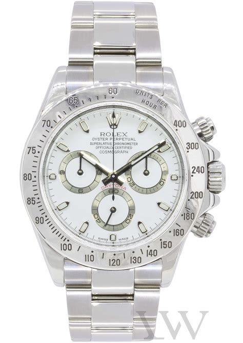 rolex oyster perpetual cosmograph daytona 2017 price|rolex daytona 116520 white dial.